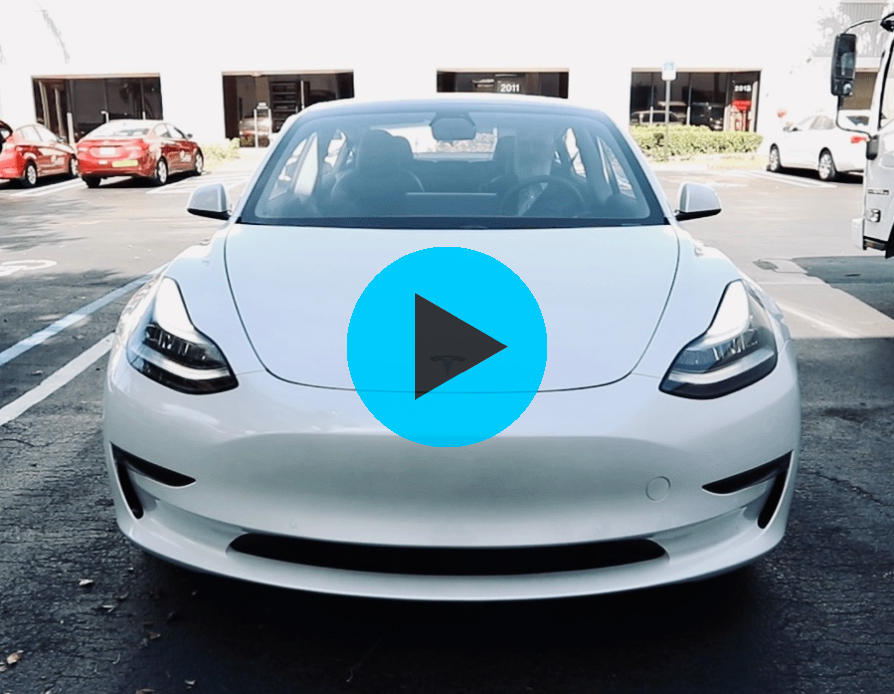 Man get into the car