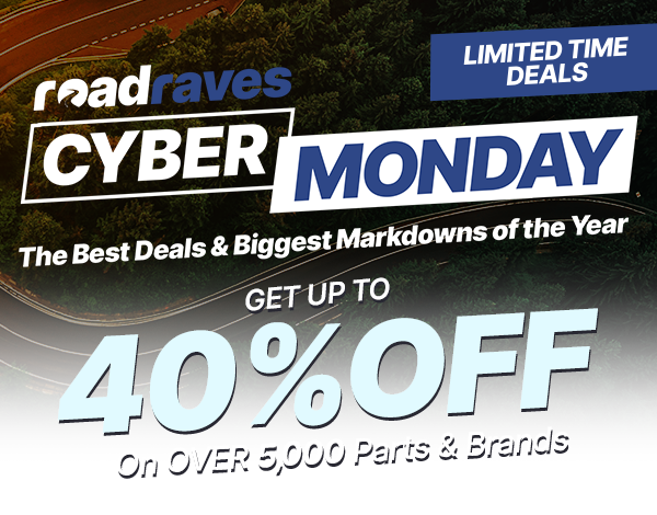 Road Raves Cyber Monday - Up to 40% OFF