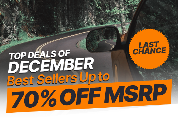 Top Deals of December - Up to 70% OFF MSRP