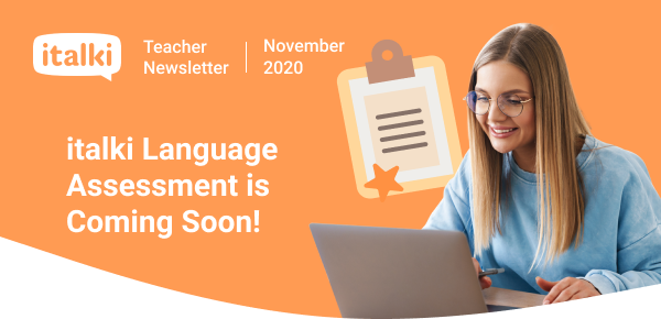 November 2020 Italki Teacher Newsletter – Italki Help And Support